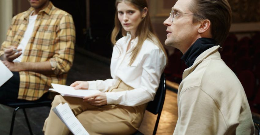 Narratives - People Holding Scripts